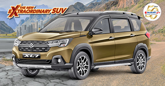 Warna Brave Kakhi dan Black, Two Tone Black Top Suzuki XL7 Alpha